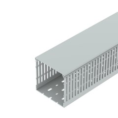 Rievots kabeļu kanāls halogenbrīvs, PC/ABS, gaiši pelēks, 7035 LK4H N 100100