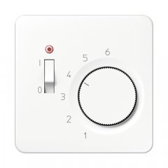 Centrālplate termoregulātoram, termoplasts, Serie CD, balts