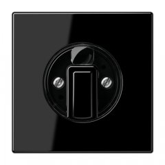 Virsma ar grozāmu slēdzi, duroplasts, Serie LS, melns