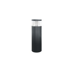 LED bollard light made from high-quality aluminium with lotus effect