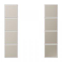 Taustiņs 4-viet, F50, Serie LS, krāsa nerūsējošais tērauds