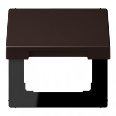 Rozetes vāks ar atsperi, termoplasts krāsots, Serie LS, terre d’ombre brûlée 59