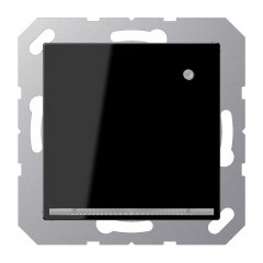 LED-dežūrgaisma ar integrētu spilgtuma sensoru, Thermoplast, Serie A, schwarz