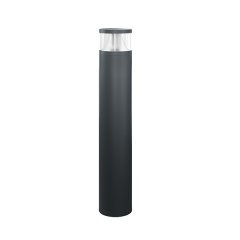 LED bollard light made from high-quality aluminium with lotus effect