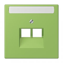 Virsma IAE/UAE-datu rozetei 2 x 8-polig, marķējams, termoplasts lakots, Serie LS, vert 31