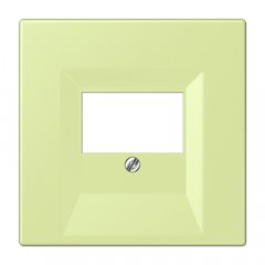 Vāks montāžas kārbai, termoplasts lakots, Serie LS, vert jaune clair