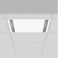 Gaismeklis SONIS, 26 W, 3450 lm, 840, white, DALI Lay-in luminaires, L 621 B 621, Alea optical system