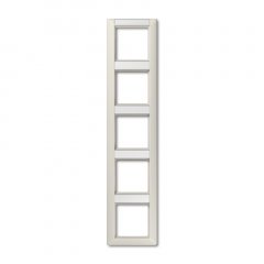 Rāmītis 5-vietīgs, marķējams, vertikāla montāža, duroplasts, AS 500, ziloņkaula