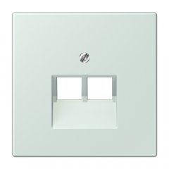 Virsma IAE/UAE-datu rozetei 2 x 8-polig, termoplasts lakots, Serie LS, céruléen pale