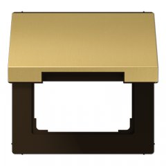 Rozetes vāks ar atsperi, misiņš Serie LS, misiņš