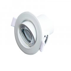 Gaismeklis LX-RSLIM 8W 700lm 3000K, white D90mm LEDURO