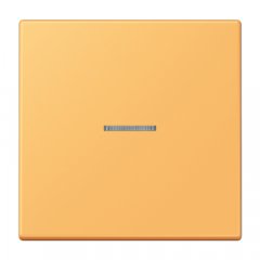 Taustiņs 1-viet, ar indikācijas logu, Serie LS, ocre jaune clair