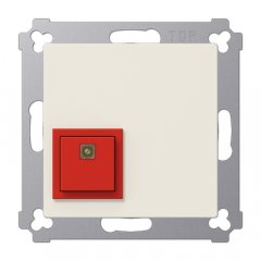 Avārijas izsaukšanas sistēmas izsaukuma poga  AS sērija ziloņkaula