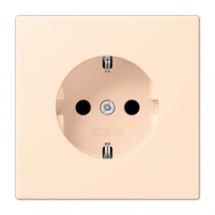 Kontaktligzda SCHUKO, 16 A 250 V ~, ar bērnu drošību, Serie LS, terre sienne pâle