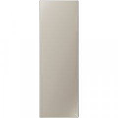 Taustiņs (70 x 212,4 mm), vertikāli un horizontāli montējams  Montage, Serie LS, krāsa nerūsējošais tērauds