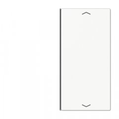 Taustiņs slēdzim 2-viet, ar virzienrādītāju, F40, Serie LS, balts