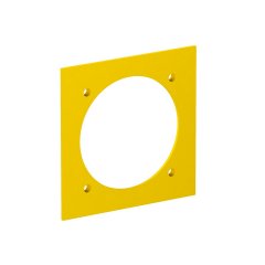 Montāžas adapteris 1x CEE 95x95mm, PA, dzeltens, 6000 VH-P3