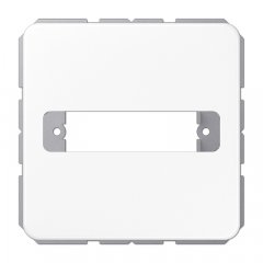 Centrālplate 1 , termoplasts, Serie CD, balts