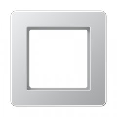 Rāmītis 1-vietīgs, vertikālā un horizontālā montāža, termoplasts krāsots, A FLOW, alumīnija