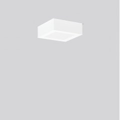 TOLEDO FLAT square, 8 W, 770 lm, 830, white, DALI Surface mounted downlights, L 172 B 172 H 58, 108°