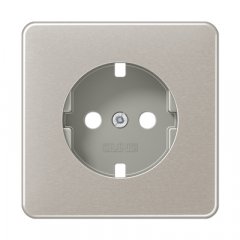 Virsma kontaktligzdai, Aluminium eloxiert, Serie CD, platīna krāsa