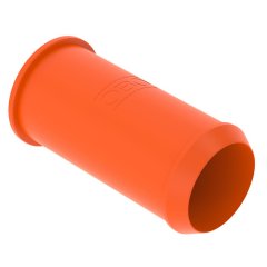 Savienojuma balsts dobo sienu kārbai Ø14,5x28mm, PP, oranžs ZH 11V