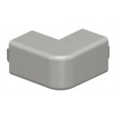 Ārēja stūra vāks 20x20mm, PVC, akmens pelēks, 7030