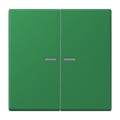 JUNG HOME taustiņš 2-viet, Serie LS, vert foncé