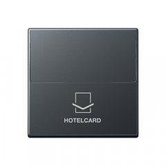 Virsma kartes sledzim (bez pogas), Hotelcard, Serie A, anthrazit matt
