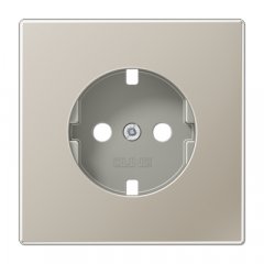 Virsma kontaktligzdai, Serie LS, krāsa nerūsējošais tērauds