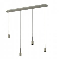 Decor Pendant Needle Linear 4xE27 Beige