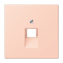 Virsma IAE/UAE-datu rozetei 1 x 8-polig, termoplasts lakots, Serie LS, l'ocre rouge clair