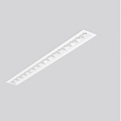 Gaismeklis BEAMLINE SLIM, 36 W, 2700 lm, 927, white, on/off Recessed ceiling luminaires, L 435 B 45 H 2 HEL 60, Mini-Reflector-System