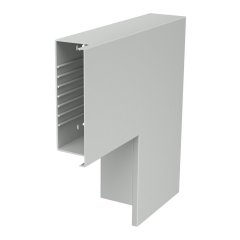 Plakanais stūris 400x230x100, PVC, gaiši pelēks, 7035