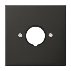 Virsma komunikāciju rozetei 22,5 mm Ø, Serie LS, antracīts