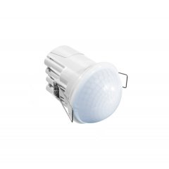 360° ceiling-mounted presence detector, recessed-mounted, slave, approx. range Ø 24 m