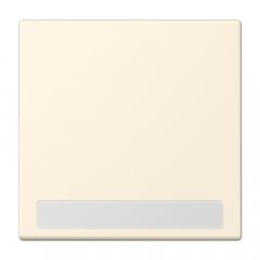 Taustiņs 1-viet, marķējams, Serie LS, blanc ivoire