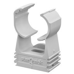 starQuick klipsis turētajs 16-20mm, PA, gaiši pelēks, 7035