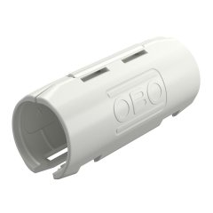 Quick pipe savienojuma mufta M16, PP, dzidri balts, 9010