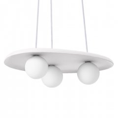 Decor Plaster Nest Pendant 3XG9 White