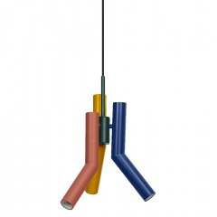 Decor Straw Pendant 3XE27 Multicolor