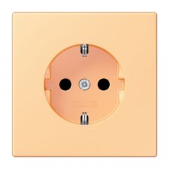 Kontaktligzda SCHUKO, 16 A 250 V ~, ar bērnu drošību, Serie LS, terre sienne claire 59