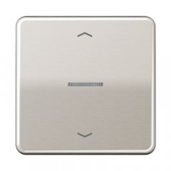 JUNG HOME taustiņš 1-viet, ar bultiņu simboliem<br />
, Aluminium eloxiert, Serie CD, platīna krāsa