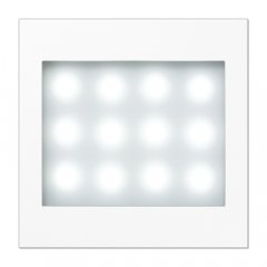 Led gaismeklis, Serie LS, balts (alumīnija lakota)