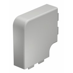 Plakana stūra vāks 40x110mm, PVC, gaiši pelēks, 7035