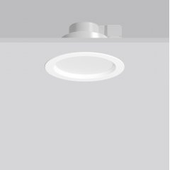 Gaismeklis Toledo LED 16W,1800lm,830,840, 104°, on/off,D-172mm, H-2mm, IP44