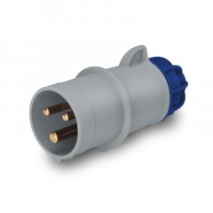 Spēka kontaktdakša XENIA PLUG 2P+E 32A IP44