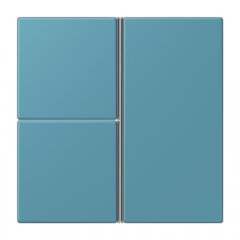 Taustiņs 3-viet, F40, Serie LS, céruléen vif