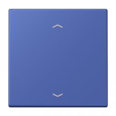 Taustiņs KNX slēdzim, ar virzienrādītāju 1-viet, Serie LS, bleu outremer 31