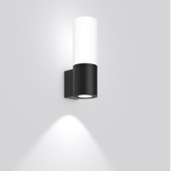 Gaismeklis MEGA TUBE, 14 W, 800 lm, 830, anthracite, on/off Wall luminaires, L 160 B 115 H 338, Opal glass